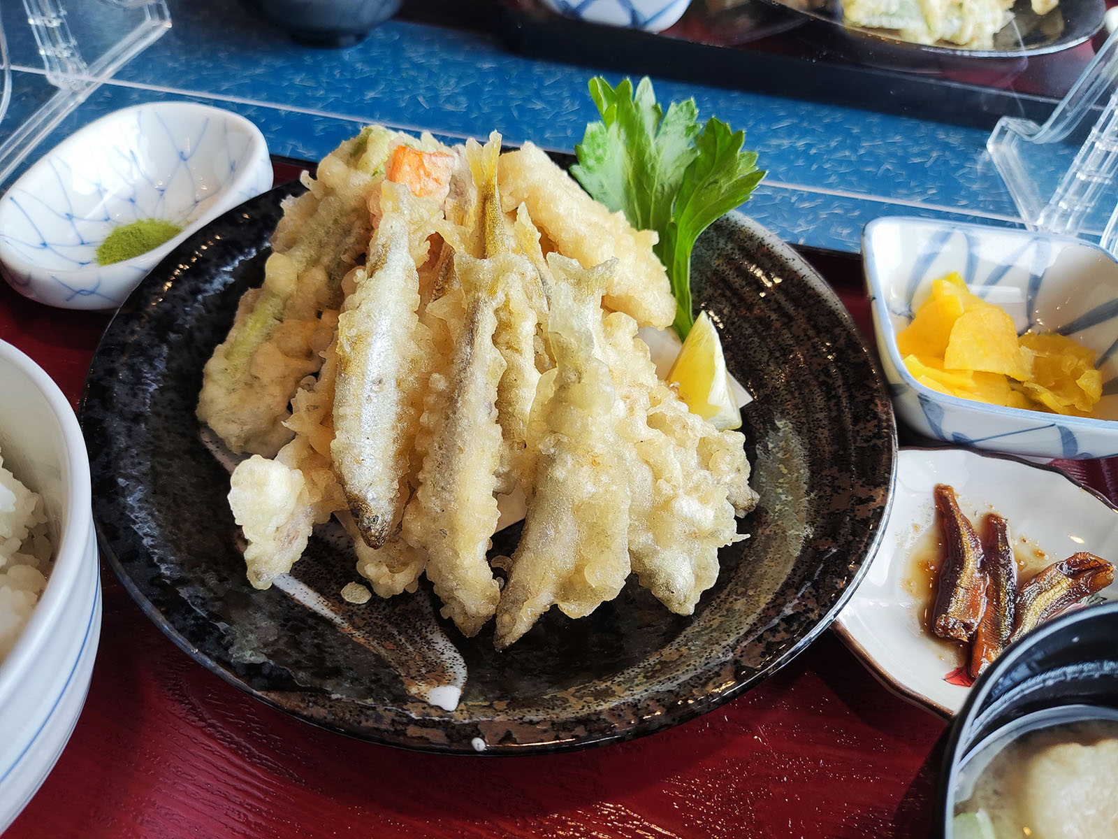 ワカサギのてんぷら